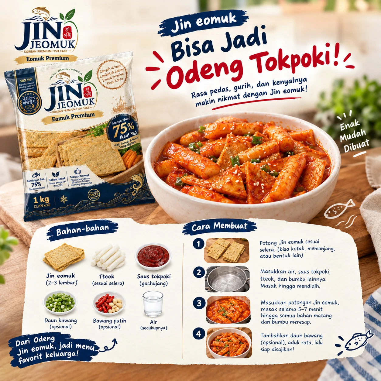 Panduan Odeng Tokpoki Jin Eomuk